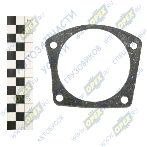 7406-1013253 Прокладка С/Ф; 110х95; фвнутр=82; 4отв.ф8 отводящего коллектора; (0.8) Techno Drive